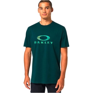 Tricou Oakley Planetary Ring Bark Hunter Green - Img 3