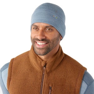 Caciula Smartwool Thermal Merino Reversible Cuffed Pewter Blue Heather 24/25 - Img 2
