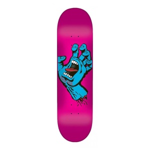Deck Skateboard Santa Cruz Screaming Hand Pink 7.8