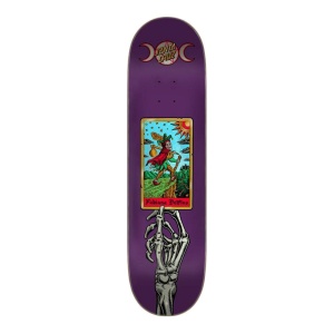 Deck Skateboard Santa Cruz VX Delfino Tarot Purple 8.25inch - Img 1