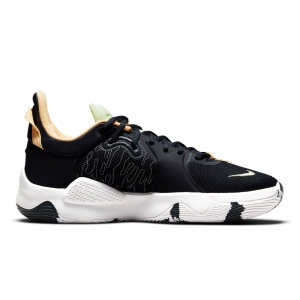 Ghete Baschet Nike PG 5 Dark Obsidian/Fusion Red/Lime Ice/Melon Tint - Img 2