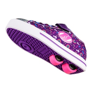 Heelys Snazzy X2 Purple/Multi/Rainbow - Img 3