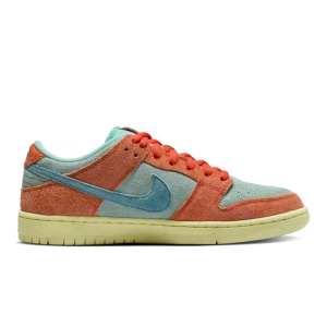 Incaltaminte Nike SB Dunk Low Pro Prm Orange and Emerald Rise - Img 3