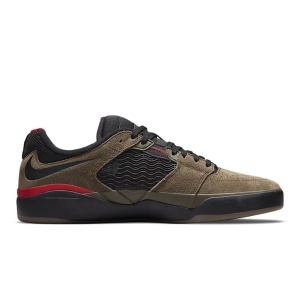 Incaltaminte Nike SB Ishod Light Olive/Light Olive/Varsity Red/Black - Img 3