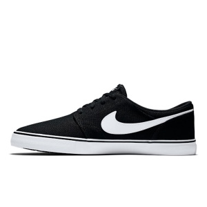 Incaltaminte Nike Sb Portmore II Solar Canvas Black/White/White - Img 1