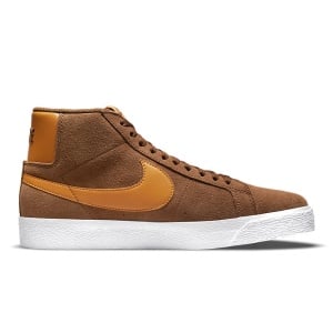 Incaltaminte Nike SB Zoom Blazer Mid Pecan/Pecan/White/Light Curry - Img 3