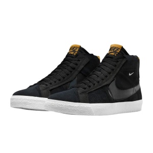 Incaltaminte Nike SB Zoom Blazer Mid Prm Black/White/Anthracite - Img 4