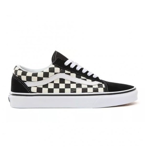 Incaltaminte Vans Old Skool Primary Check Black/White - Img 1