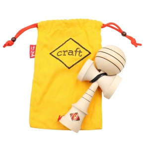 Kendama USA Craft Jet Shape Birch Triple Burnt Line Birch - Img 4