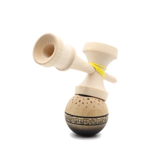 Kendama USA Craft Saga Shape Triple Burn Line Birch - Img 2