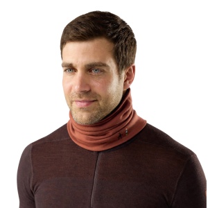 Necktube Smartwool Thermal Merino Reversible Burnt Sienna - Img 2