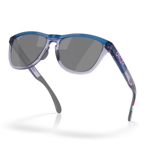 Ochelari de soare Oakley Frogskins Range X Fortnite Matte Transparent Blue Prizm Black - Img 5