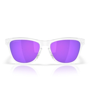 Ochelari de soare Oakley Frogskins S Polished Clear Prizm Violet - Img 2