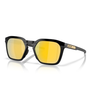 Ochelari de soare Oakley HSTN SQ 2.0 Polished Black Prizm 24K Polarized
