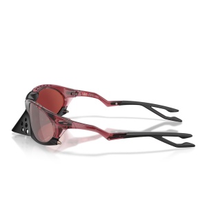 Ochelari de soare Oakley Plantaris Basecamp Transparent Iron Red Prizm Snow Black Iridium - Img 3
