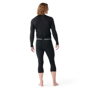 Pantaloni Corp Smartwool Classic All-Season Merino 3/4 Boxed Black 24/25 - Img 2