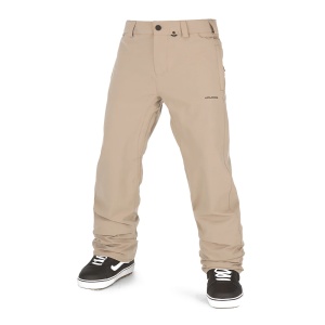 Pantaloni Volcom Freakin Snow Chino Dark Khaki 22/23 - Img 1