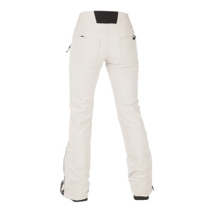 Pantaloni Volcom W Battle Stretch High Rise Off White 22/23 - Img 2