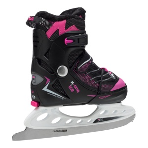 Patine copii Fila X-One Ice G Black/Pink 22/23 - Img 3
