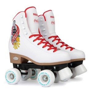 Patine cu rotile Rookie Coca-Cola Love White - Img 1