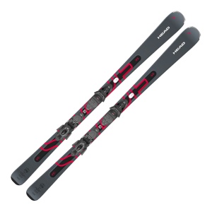 Schiuri Head Shape E.V5 Anthracite/Red + legaturi Pr 11 Gw W24 - Img 1