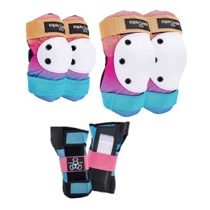 Set 3 Protectii Triple 8 Junior Saver Sunset - Img 2