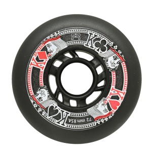 Set 4 Roti FR Street Kings Black 72mm/85a