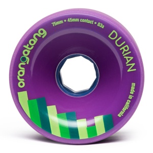 Set 4 roti Longboard Orangatang 75mm Durian Purple - Img 2