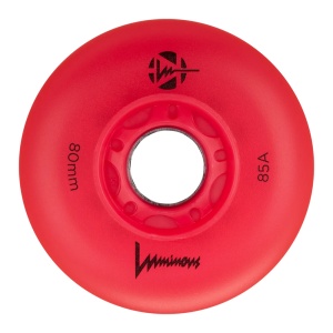 Set 4 Roti Luminous 80mm/85a Red/Red