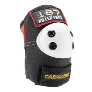Set Protectii 187 Killer Jr. Six Caballero Black/Red/Gold - Img 3