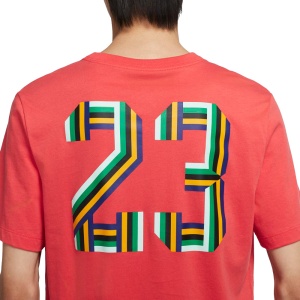 Tricou Nike Jordan Sport DNA Jumpman Track Red - Img 4