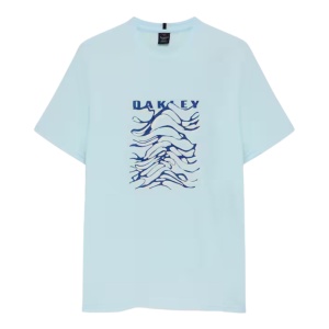 Tricou Oakley Waterscape Waves Frost