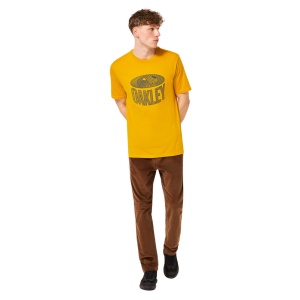 Tricou Oakley Winter Lines Amber Yellow - Img 5