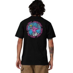 Tricou Santa Cruz Roskopp Monster Strip Black - Img 5
