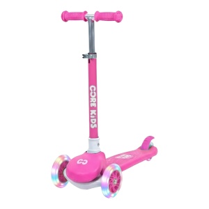 Trotineta Copii Core Foldy 3 Wheel Pink