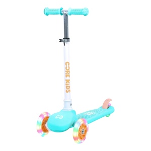 Trotineta Copii Core Foldy 3 Wheel Teal/Peach