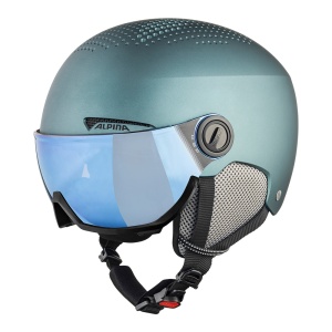 Casca Alpina Arber Visor Q Lite Petrol-Green Matt - Img 1