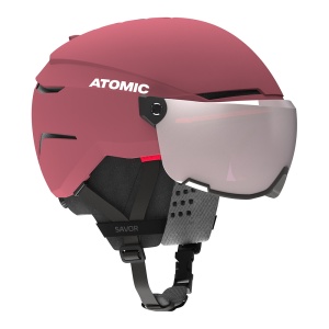 Casca Atomic Savor Visor JR Maroon - Img 2