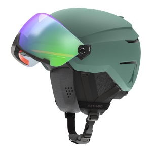 Casca Atomic Savor Visor Stereo Green - Img 4