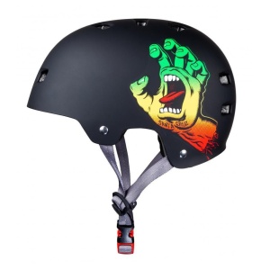 Casca Bullet x Santa Cruz Screaming Hand Rasta - Img 1
