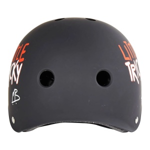 Casca Triple 8 Little Tricky Jr Black Rubber - Img 3