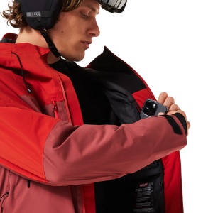 Geaca Oakley Canopy Pro Insulated Flame Red/Rosewood - Img 5