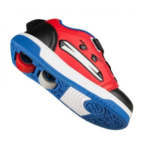 Heelys Dual Up X2 Black/Red/Blue Mad Happy - Img 4
