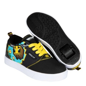 Heelys x Minecraft Pro 20 Prints MMC Black/Yellow - Img 1