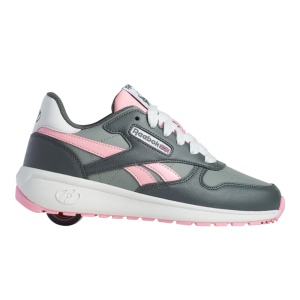 Heelys x Reebok Classic Gray/Pink/White