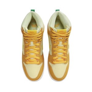 Incaltaminte Nike SB Dunk High Pro University Gold/Citron Tint/White/Vivid Sulfur - Img 4