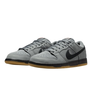 Incaltaminte Nike SB Dunk Low Pro Iso Cool Grey/Black/Dark Grey/Gum Light Brown - Img 5