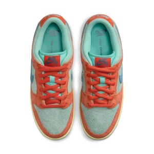 Incaltaminte Nike SB Dunk Low Pro Prm Orange and Emerald Rise - Img 4
