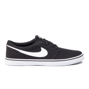 Incaltaminte Nike Sb Portmore II Solar Canvas Black/White/White - Img 3
