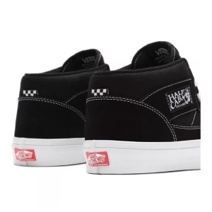 Incaltaminte Vans Skate Half Cab Black/White - Img 4